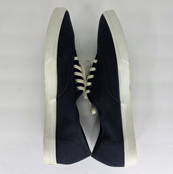 Vans Unisex Authentic Lo Pro Almond Toe Lace Up Sneakers Canvas Size W 10.5 M 9 - Picture 10 of 12